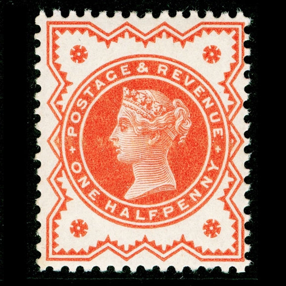 0197 SG197 ½d vermilion 