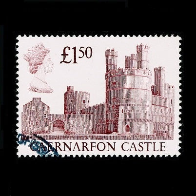 1411 SG1411 £1.50  Maroon 'Fine Used'