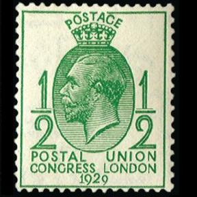 0434 SG434 ½d Green Postal Union Congress.