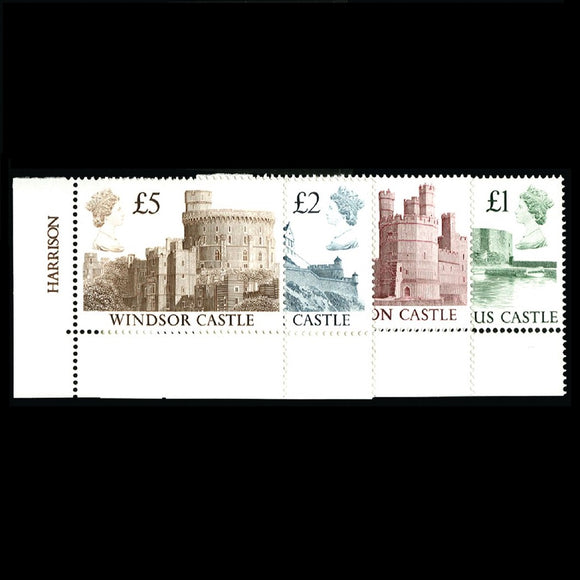 1410 SG1410/13 1988 £1-£5 Castles (1st Harrison printing).